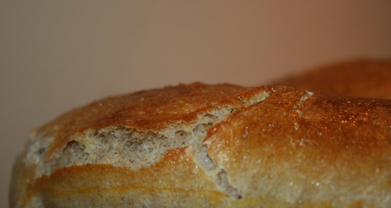 Rug og hvetemel baguetter