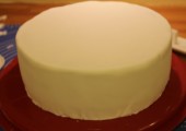 Dekke en kake med fondant /sukkerpasta/ marsipan