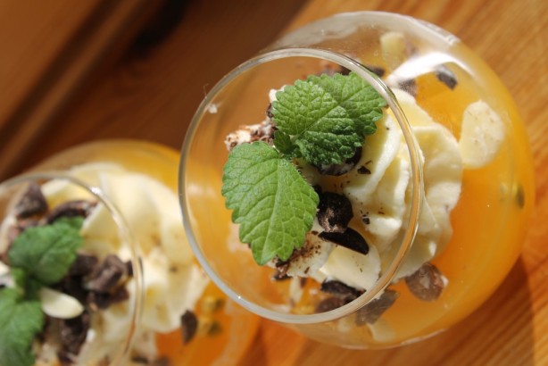 Pasjonsfrukt Gele dessert