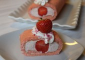 Jordbærfromasjkake