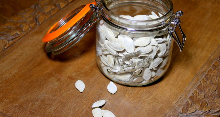 Salte og sprø Gresskarfrø