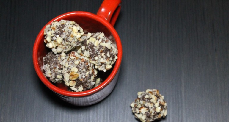 Hasselnøttrøffler med chilli