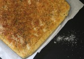 Eltefri foccacia med basilikum