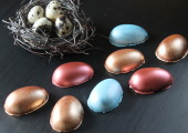 Sjokoladeegg med kremfyll