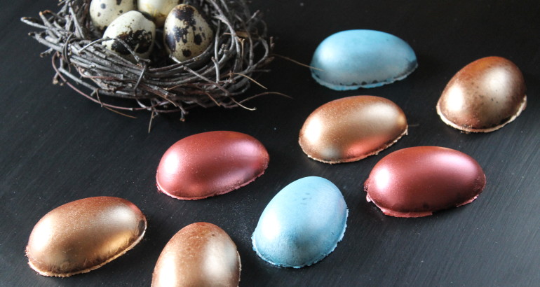 Sjokoladeegg med kremfyll