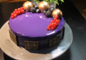 Adventskake med smak av blåbær