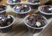 Amerikanske sjokolade muffins